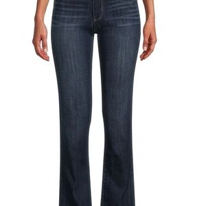 Lucky Brand Dark Blue Flare Long Jeans